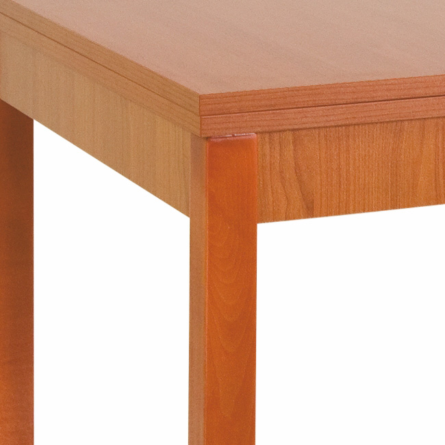 Tavolo Da Pranzo Quadrato Apribile A Libro In Legno Nobilitato